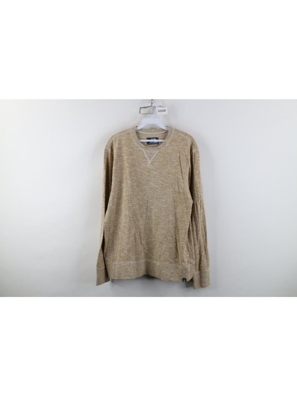 Vintage Y2K The North Face Mens Medium Spell Out Jersey Knit Crewneck Sweater